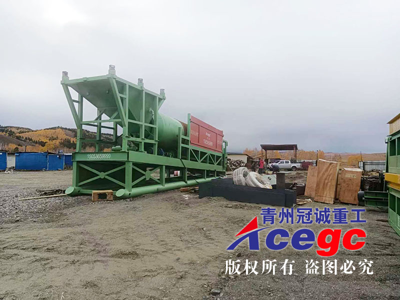 雪撬式滾筒篩洗沙機出口中東地區(qū) 雪撬式滾筒篩洗沙機出口中東地區(qū)