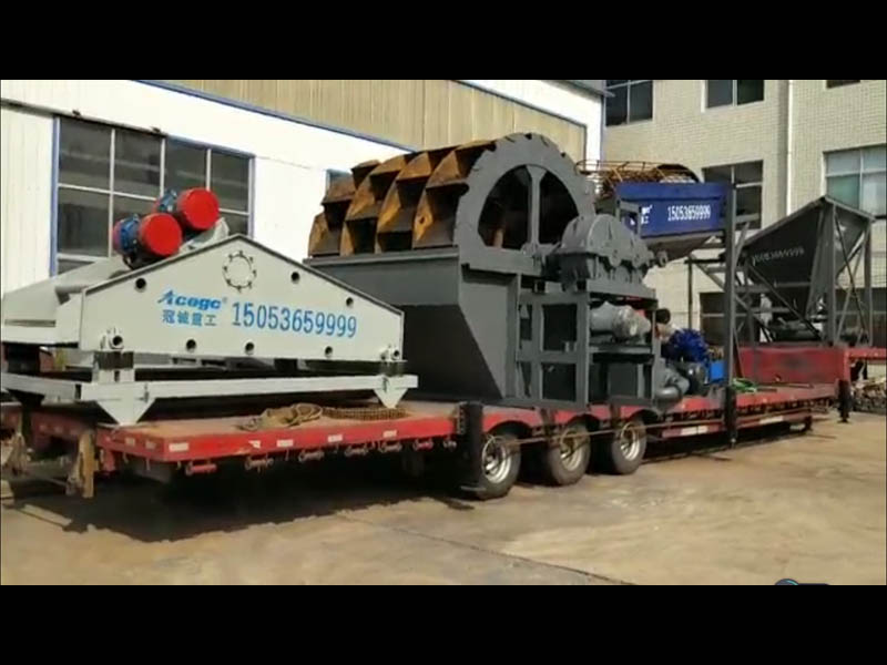 車載流動式破碎洗沙機 車載流動式破碎洗沙機